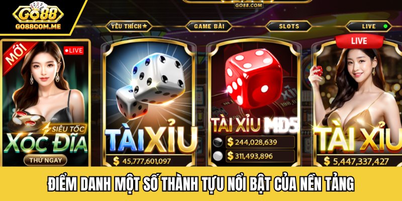 Điểm danh một số thành tựu nổi bật của nền tảng