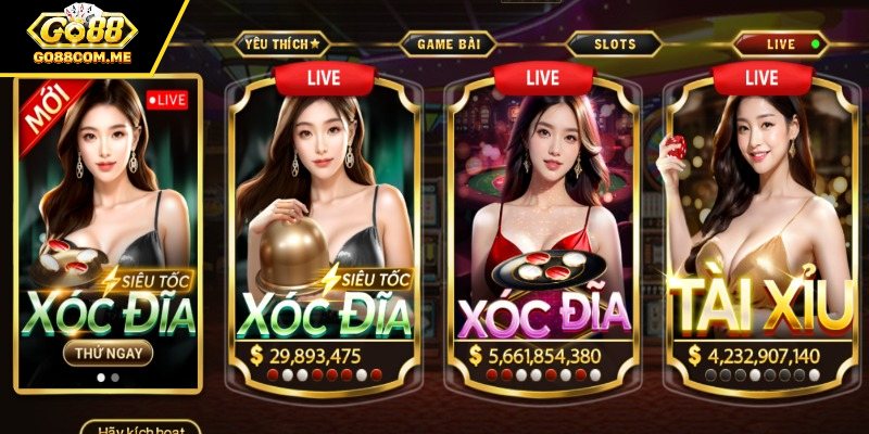 Khái quát chung về sảnh cá cược Casino Go88