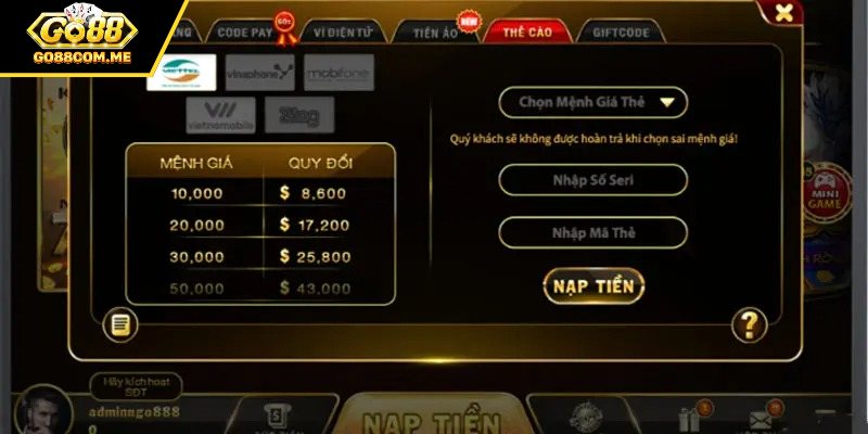 Tại sao nên đưa tiền vào để chơi